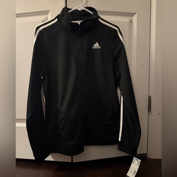 adidas Other - Adidas Iconic Black Tricot Jacket